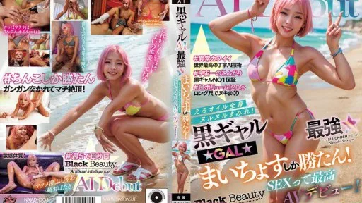 NAIAD-003 Black Gal AI Is The Strongest ☆ Maichosus Is The Only One Who Can Win! Covered In Erotic Oil All Over The Body! SEX Is The Best AV Debut!